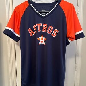 Houston Astros Women’s Jersey – (Genuine MLB Merchandise)